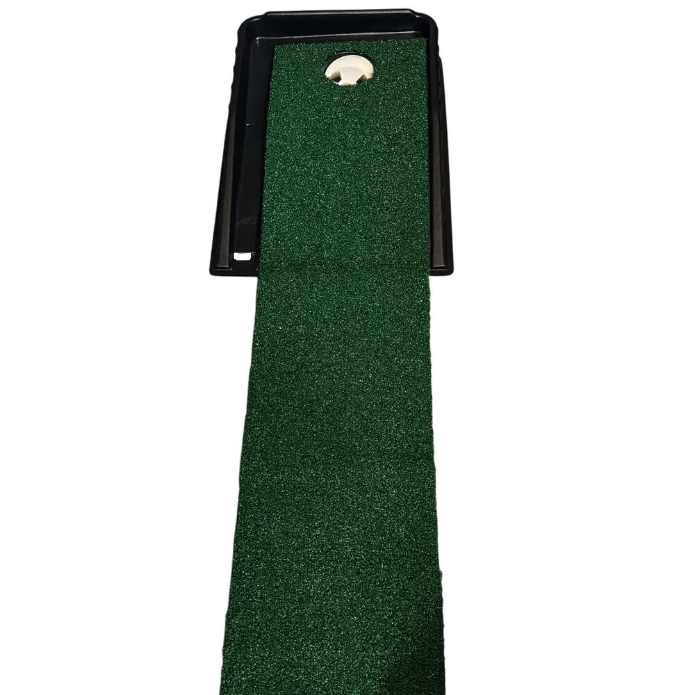 Vtg Par-Fect Golf Necessities Automatic Indoor Putting Green Gravity Fed Golfing